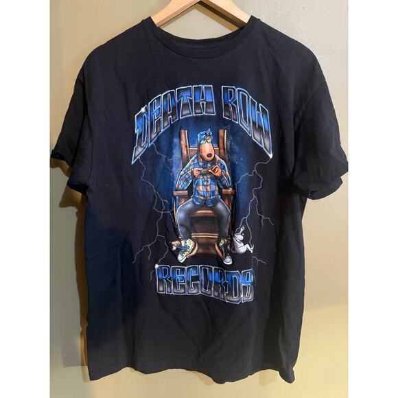 Death row records Snoop dog men’s T shirt LG - Picture 2 of 7